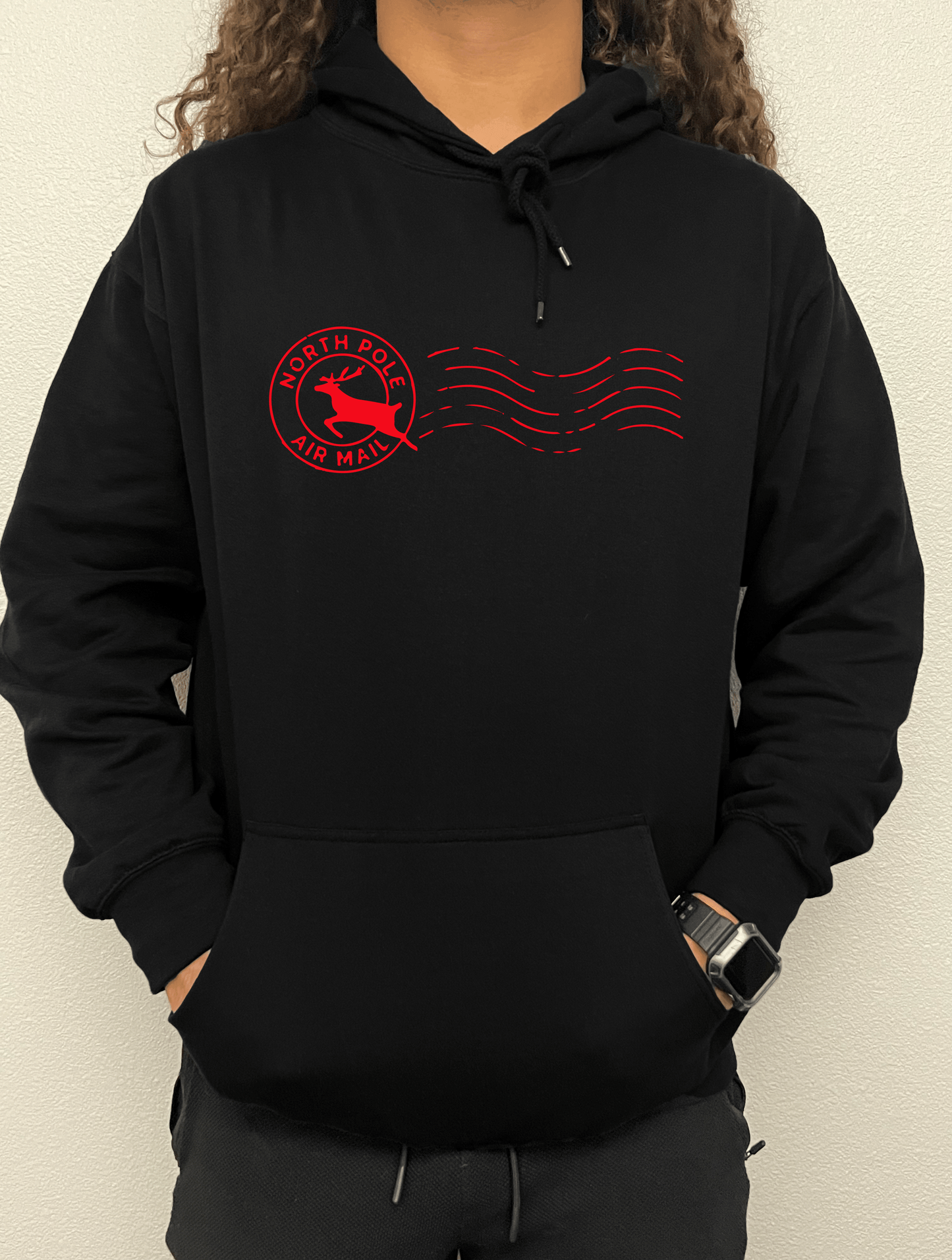 North Pole Air Mail Hoodie