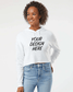 Cropped Hoodie AFX64CRP - Independent Trading - Women