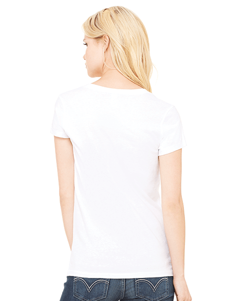 V Neck Tee 6005 - Bella + Canvas - Women